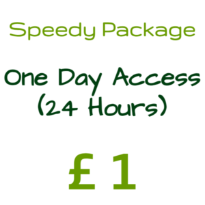 1 Day Access (24 hours)