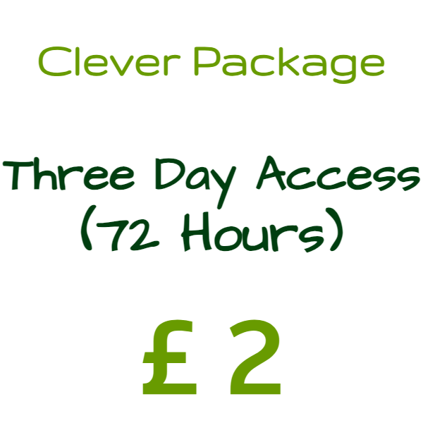 3 Day Access (72 hours)